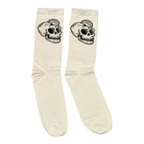 Dirt&Die White Long Socks