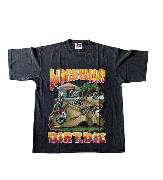 Dirt&amp;Die X Workshop Studio T-Shirt 