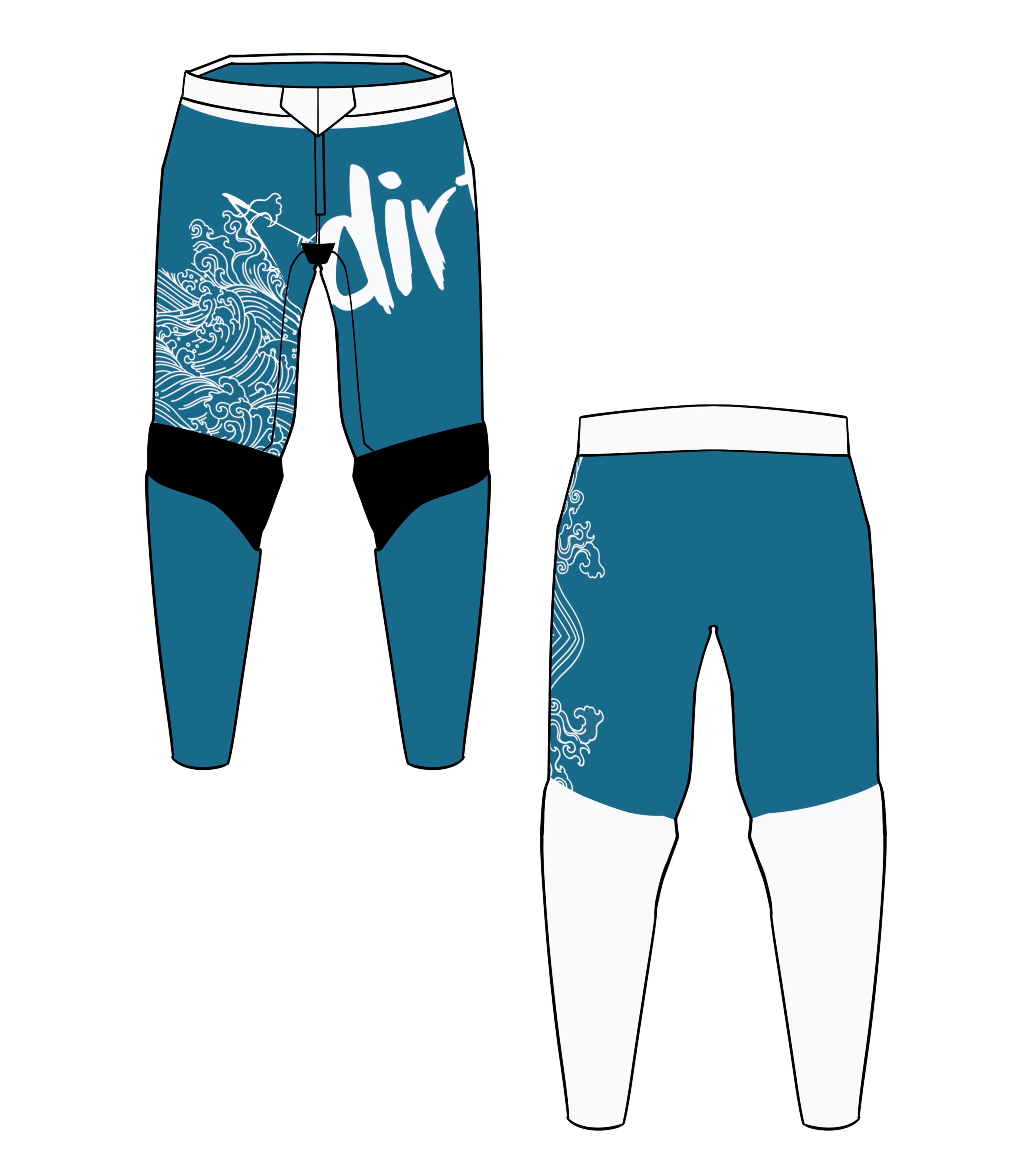 Pantalon Dirt&Die personnalisé - Series 04 “Vortex”