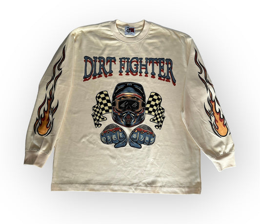 Dirt&amp;Die Long Sleeve T-Shirt - Dirt Fighter