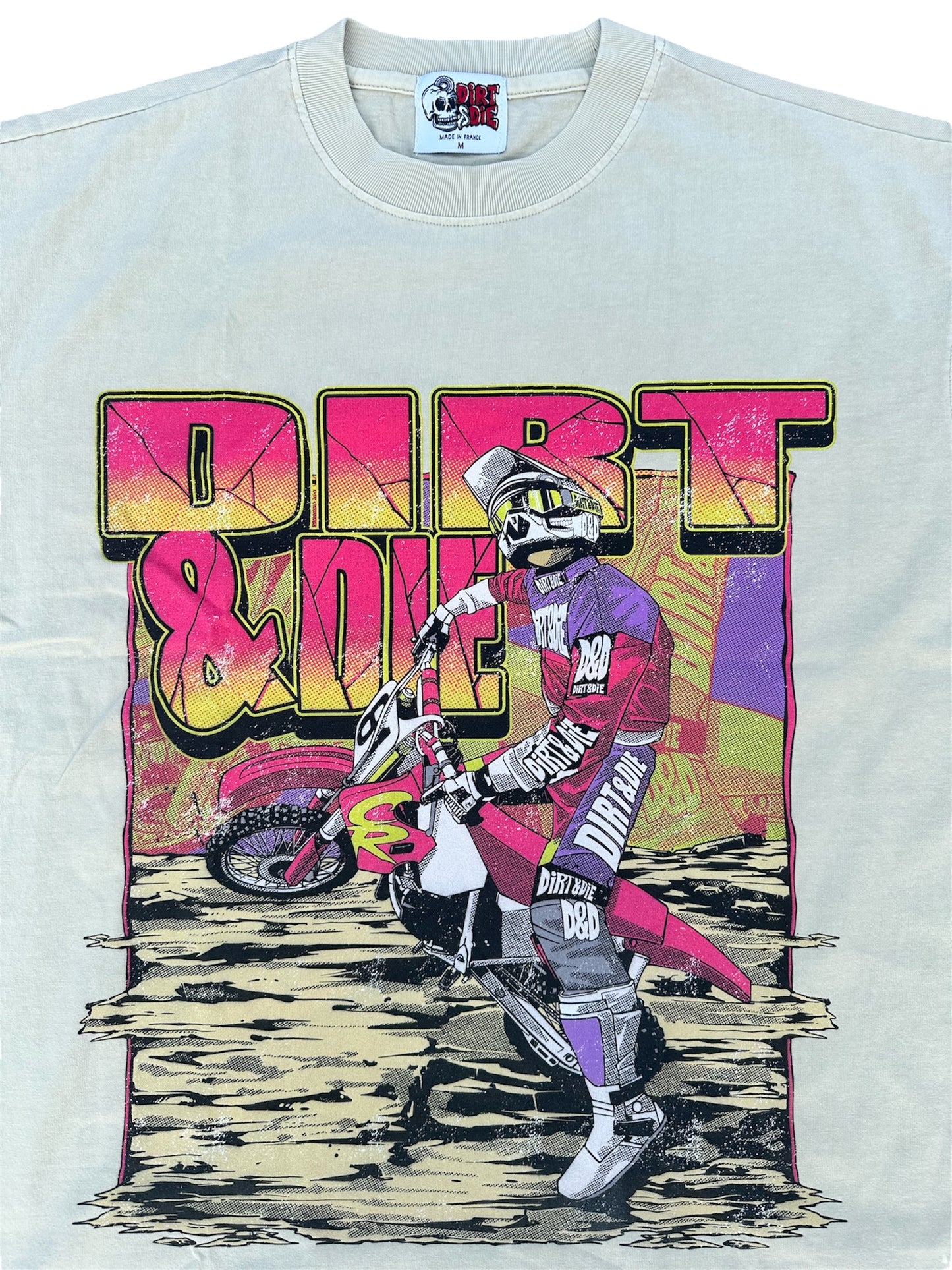 T-Shirt Dirt&Die - Vintage Vibes