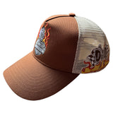 Casquette Dirt&Die - Moto Skull Trucker