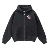 Hoodie Zippé Dirt&Die - 2 Strokes Needs Big Balls