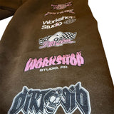 Hoodie Dirt&Die x WorkShop Studio - Legends Never Die