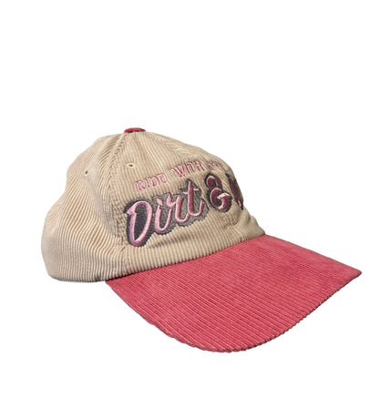 Casquettes Dirt&Die en velour côtelé